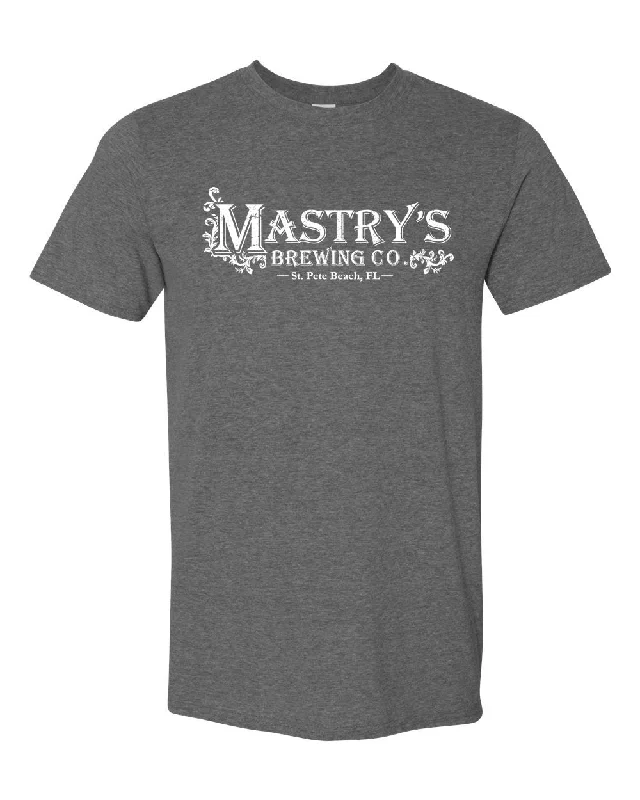 Men's polo t - shirts with a contrast collar for a preppy lookMastry’s Classic T-shirt