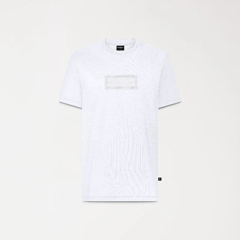 Men's short - sleeve linen t - shirts for summer beach outingsTYRION T-SHIRT MEN WHITE