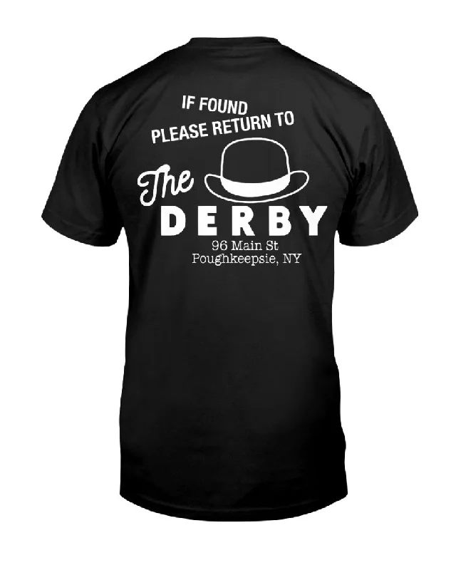Men's tie - dye t - shirts with a bohemian styleThe Derby Fitted Crewneck Tee - Please Return