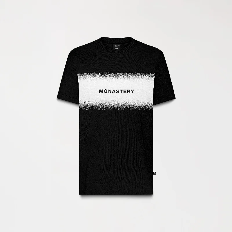 Men's v - neck muscle t - shirts for a body - building aestheticEZRA T-SHIRT MEN BLACK