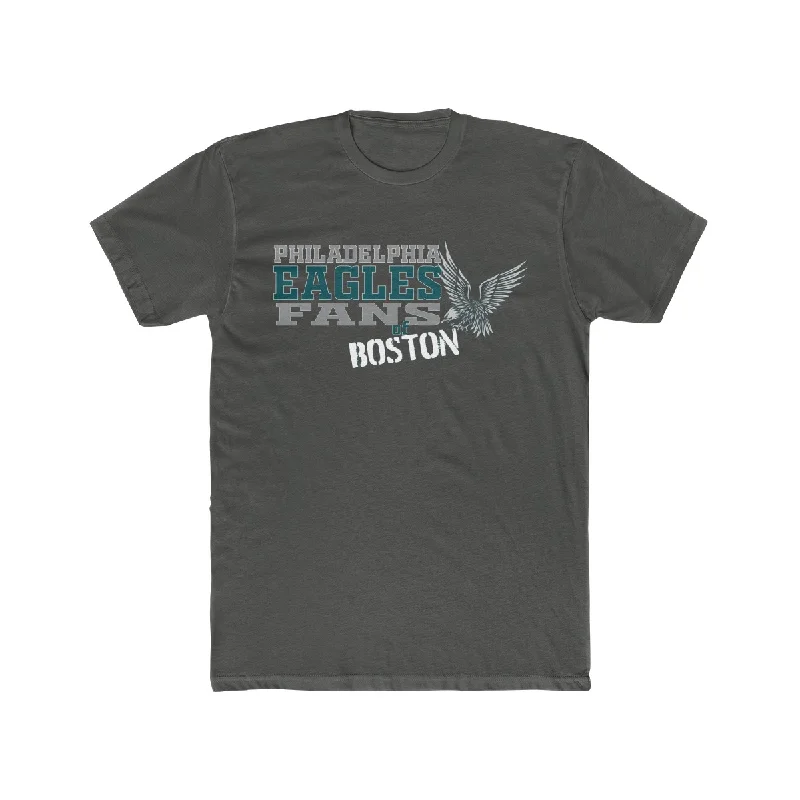 Men's ribbed t - shirts with a textured finish for added styleUnisex T-Shirt - Philadelphia Fans Boston Stamp