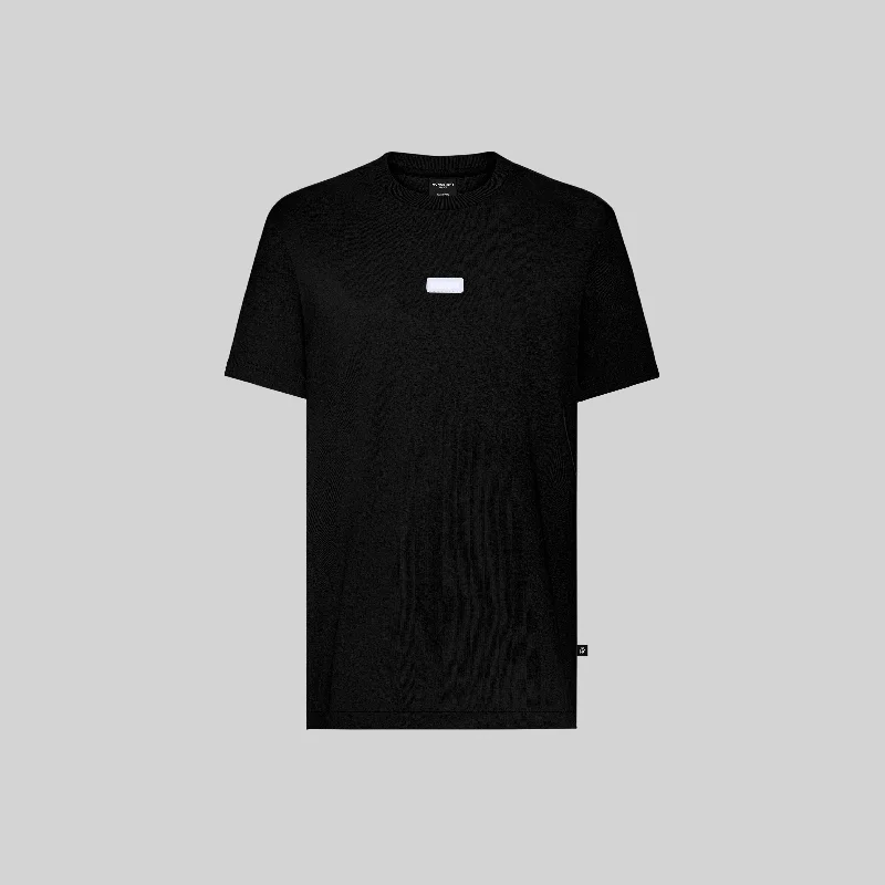 Men's slim - fit graphic t - shirts with vintage rock band printsOMEGA T-SHIRT BLACK