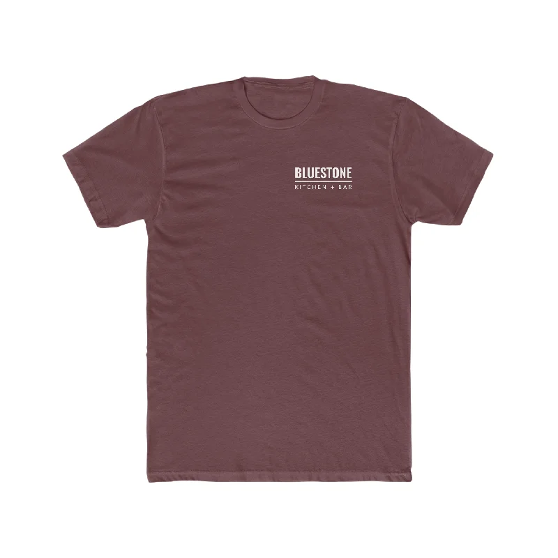 Men's antimicrobial t - shirts for odor - free freshness during travelBluestone Unisex Cotton Crew Tee