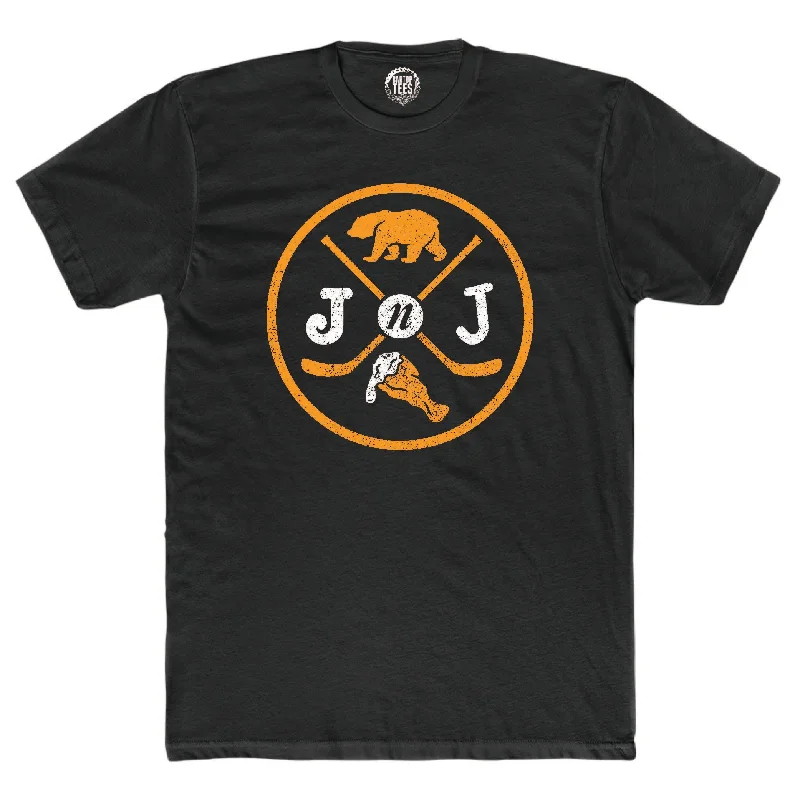 Men's long - sleeve henley t - shirts with button - down placketsJake n JOES Bear Wing Premium Fit Cotton T-Shirt - Unisex