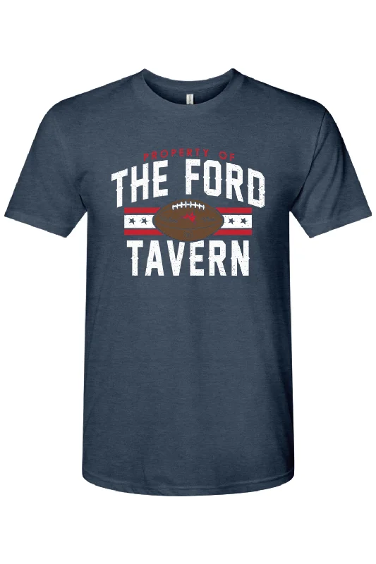 Men's tie - dye t - shirts with a bohemian styleThe Ford Football Unisex Triblend T-Shirt