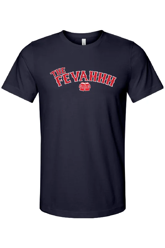 Men's lightweight performance t - shirts for running marathonsThe Fevahhh Cheers to Boston - Unisex Cotton T-Shirt - Adult