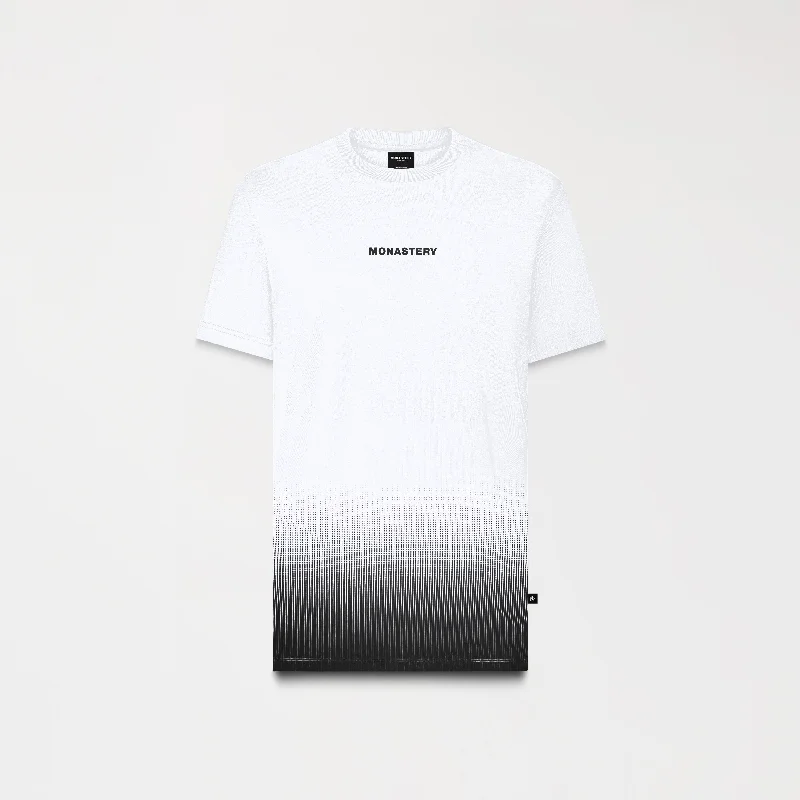 Men's lightweight performance t - shirts for running marathonsBERTHELOT T-SHIRT MEN WHITE