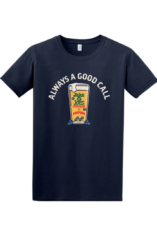 Men's polo t - shirts with a contrast collar for a preppy lookJake n JOES Blueberry IPA T-Shirt