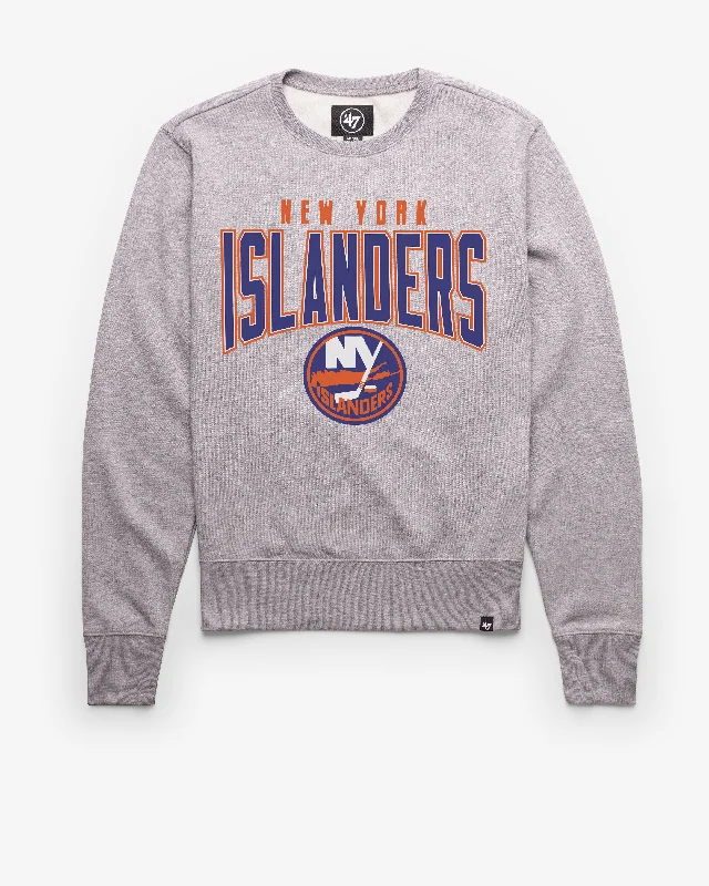 Striped men sweatshirt with a nautical theme NEW YORK ISLANDERS TEAM ELEMENTS ARCH '47 HEADLINE CREW