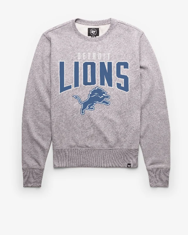 Oversized men sweatshirt for a relaxed fit DETROIT LIONS TEAM ELEMENTS ARCH '47 HEADLINE CREW