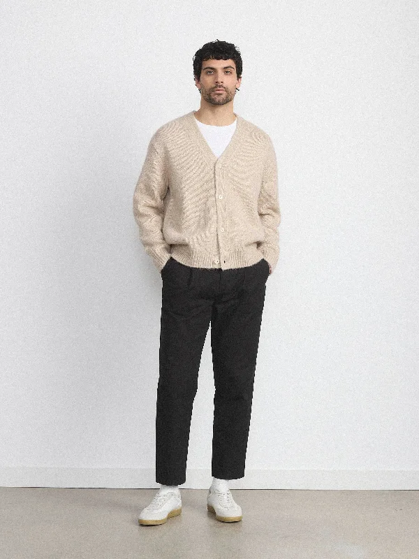 The Fuzzy Cardigan in Moonlight