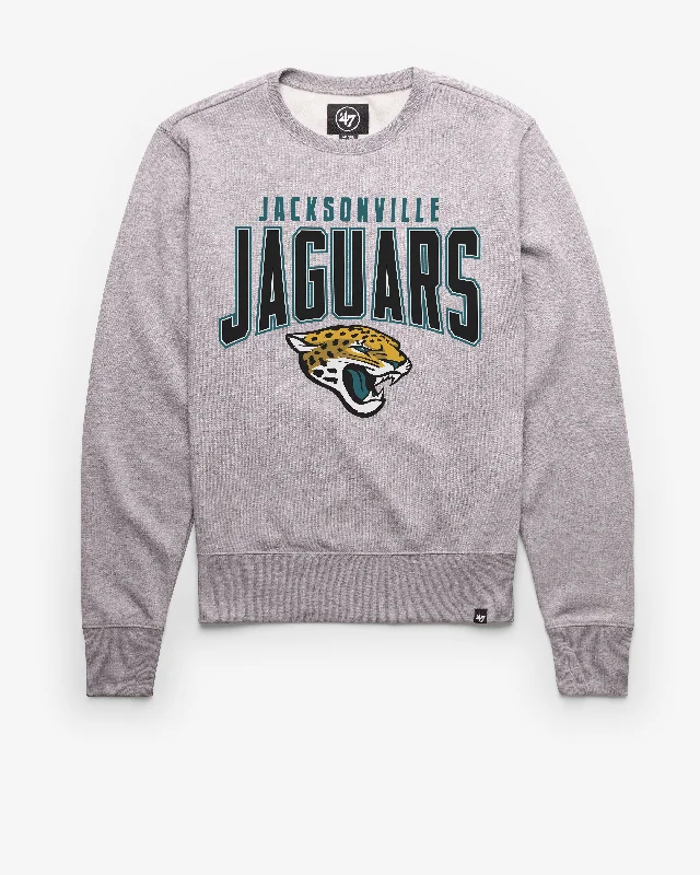 Lightweight men sweatshirt for spring and autumn JACKSONVILLE JAGUARS TEAM ELEMENTS ARCH '47 HEADLINE CREW