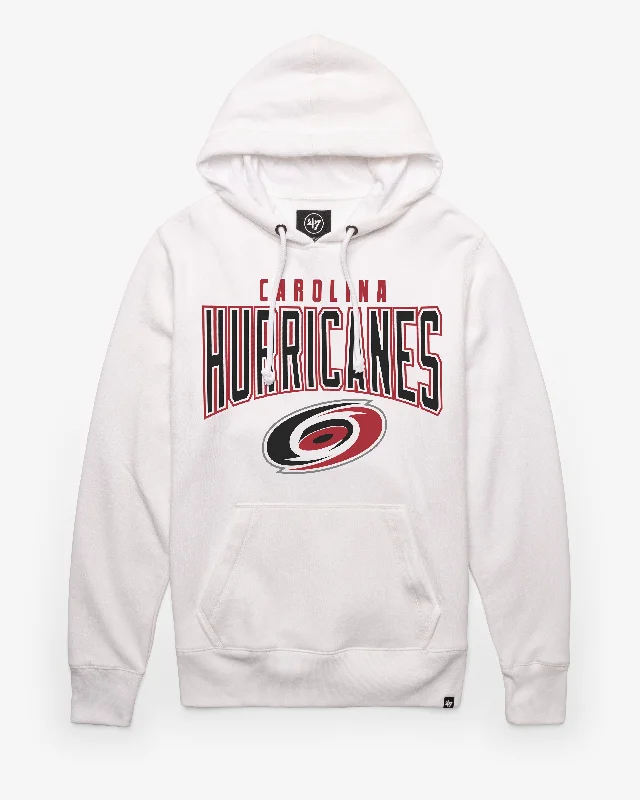 Lightweight men sweatshirt for spring and autumn CAROLINA HURRICANES TEAM ELEMENTS ARCH '47 HEADLINE HOOD