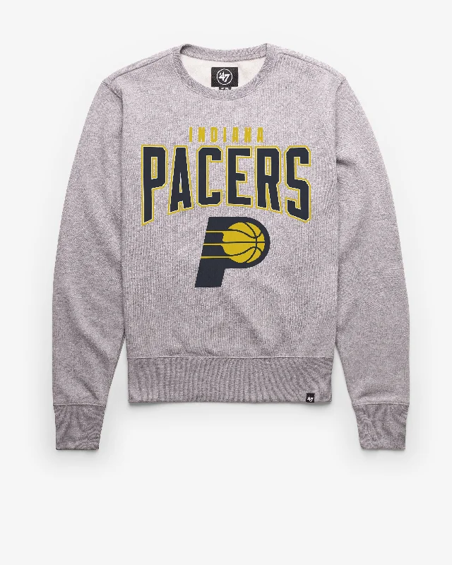 Lightweight men sweatshirt for spring and autumn INDIANA PACERS TEAM ELEMENTS ARCH '47 HEADLINE CREW