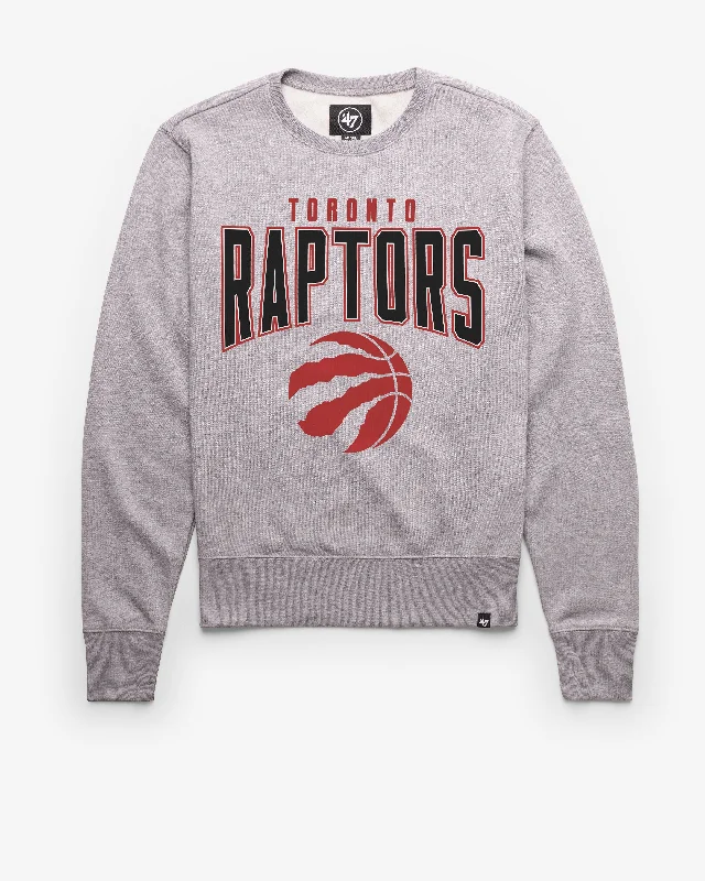 Men sweatshirt with a high - neck for added style TORONTO RAPTORS TEAM ELEMENTS ARCH '47 HEADLINE CREW