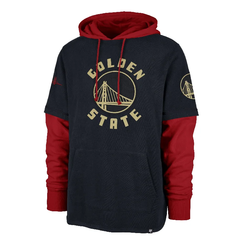 Graphic print men sweatshirt with cool designs GOLDEN STATE WARRIORS CITY EDITION TRIFECTA '47 SHORTSTOP HOOD