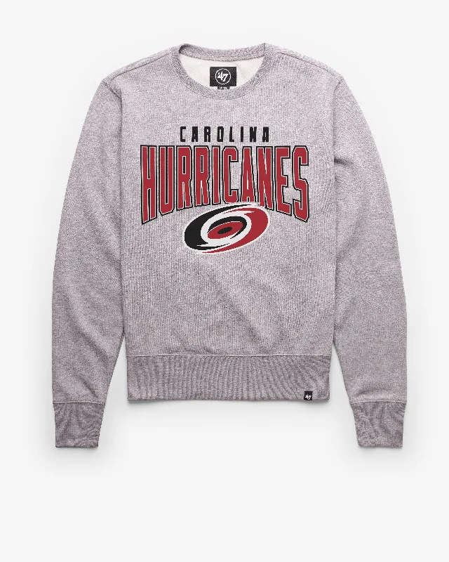 Luxury men sweatshirt made from high - end materials CAROLINA HURRICANES TEAM ELEMENTS ARCH '47 HEADLINE CREW