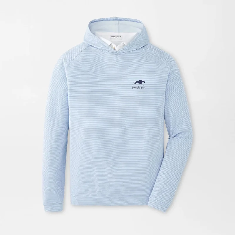 Peter Millar Keeneland Men's Pine Sugar Stripe Hoodie
