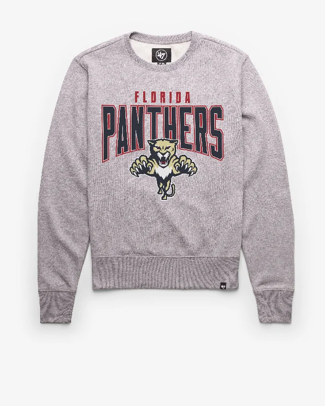 Men sweatshirt with a pocket for convenience FLORIDA PANTHERS TEAM ELEMENTS ARCH '47 HEADLINE CREW
