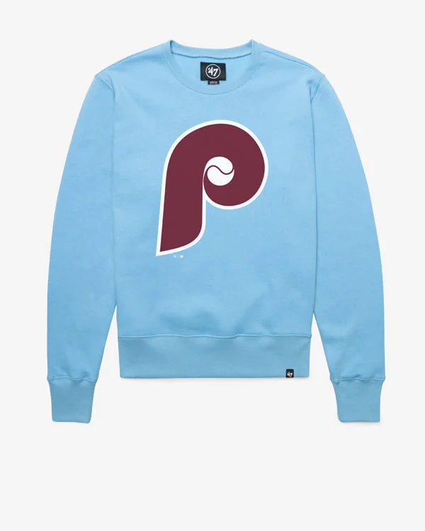 Christmas - themed men sweatshirt for the holiday season PHILADELPHIA PHILLIES COOPERSTOWN IMPRINT '47 HEADLINE CREW