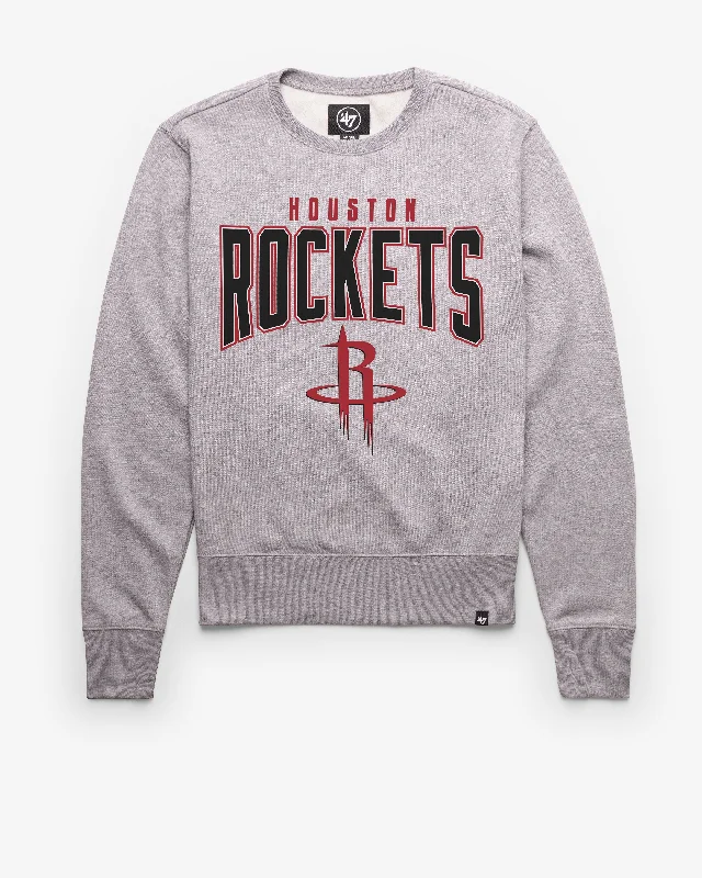 Striped men sweatshirt with a nautical theme HOUSTON ROCKETS TEAM ELEMENTS ARCH '47 HEADLINE CREW