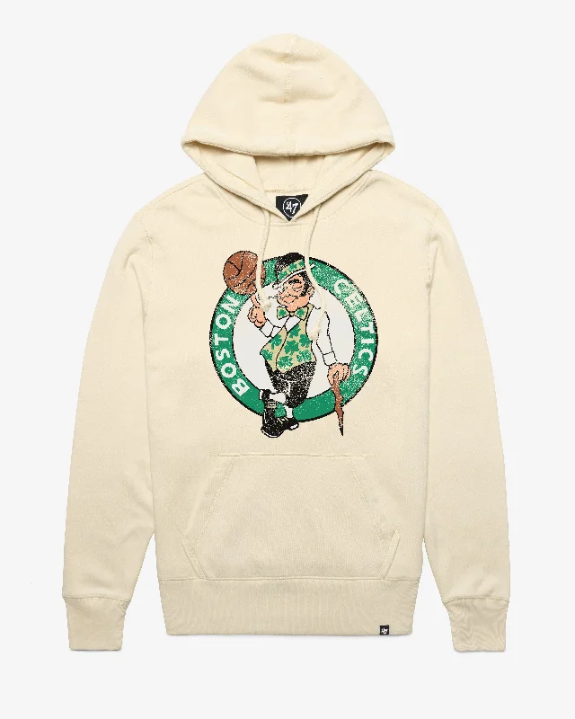Lightweight men sweatshirt for spring and autumn BOSTON CELTICS D IMPRINT '47 HEADLINE HOOD