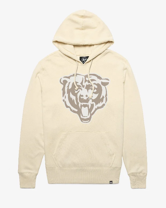 V - neck men sweatshirt for a unique look CHICAGO BEARS IMPRINT '47 HEADLINE HOOD