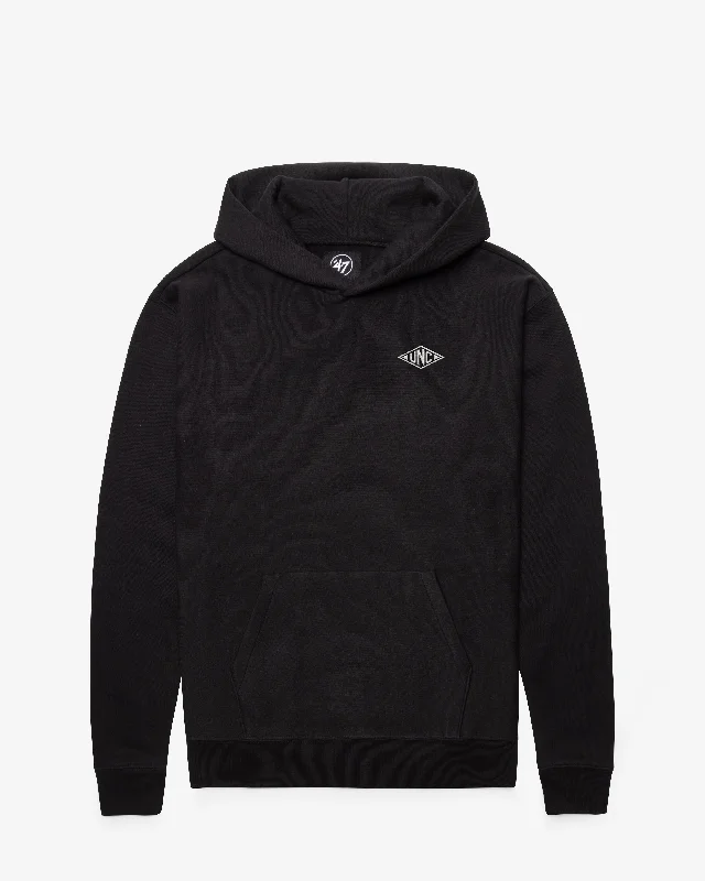 Oversized men sweatshirt for a relaxed fit NORTH CAROLINA TAR HEELS UNC MONOGRAM BACKER '47 FOUNDATION HOOD