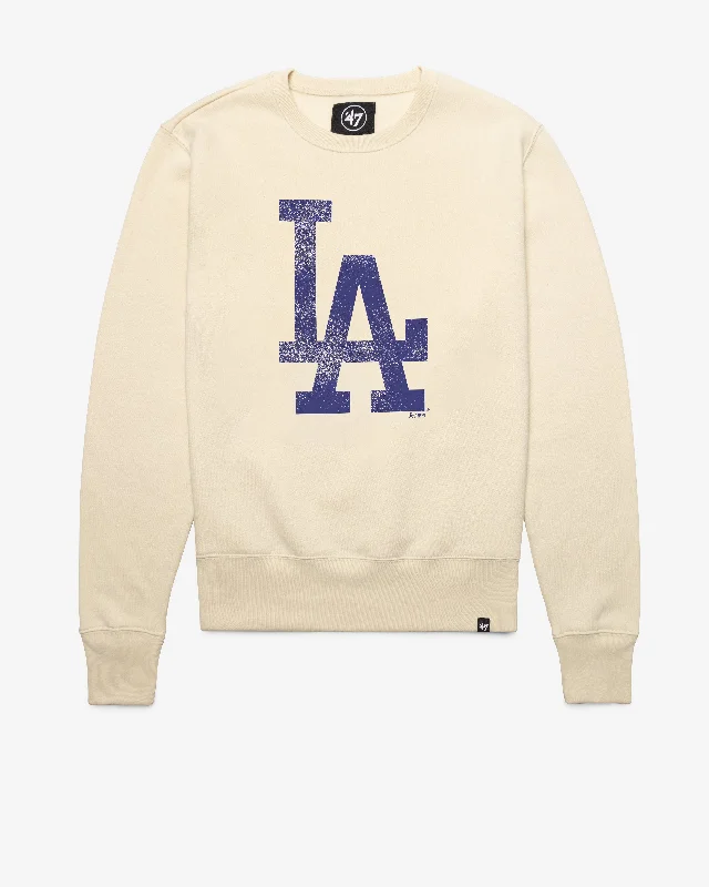 Retro - style men sweatshirt inspired by the 80s LOS ANGELES DODGERS D IMPRINT '47 HEADLINE CREW