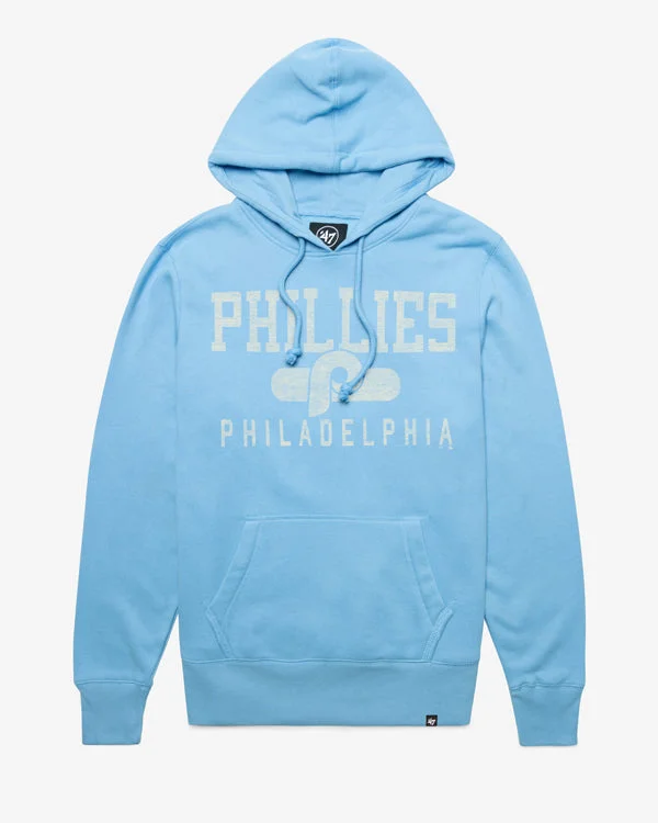 Oversized men sweatshirt for a relaxed fit PHILADELPHIA PHILLIES COOPERSTOWN MAINFRAME '47 HEADLINE HOOD