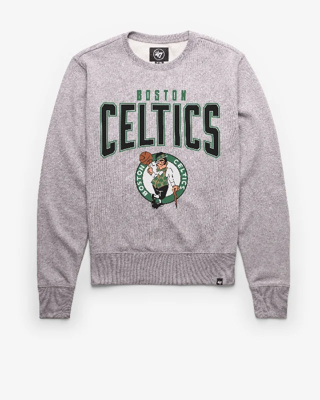 Moisture - wicking men sweatshirt for workouts BOSTON CELTICS TEAM ELEMENTS ARCH '47 HEADLINE CREW