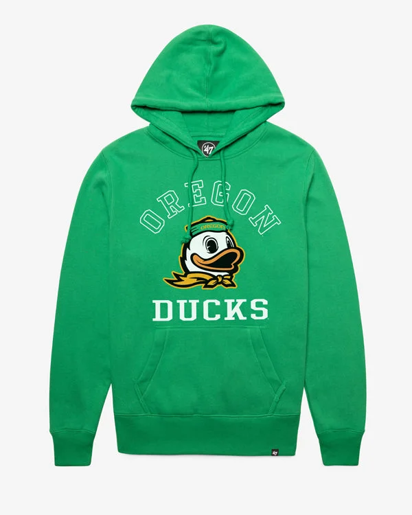 Slim - fit men sweatshirt to show off your physique OREGON DUCKS WIND DOWN '47 HEADLINE HOOD MEN