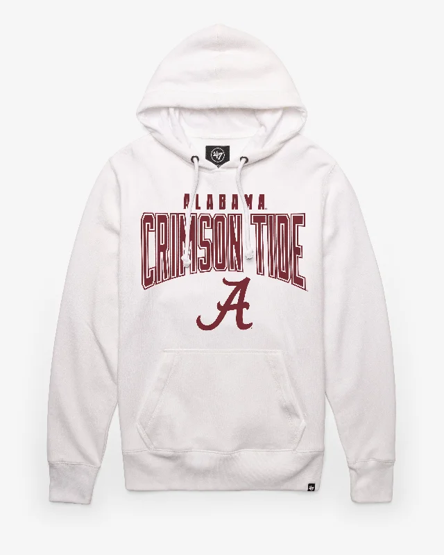 Slim - fit men sweatshirt to show off your physique ALABAMA CRIMSON TIDE TEAM ELEMENTS ARCH '47 HEADLINE HOOD