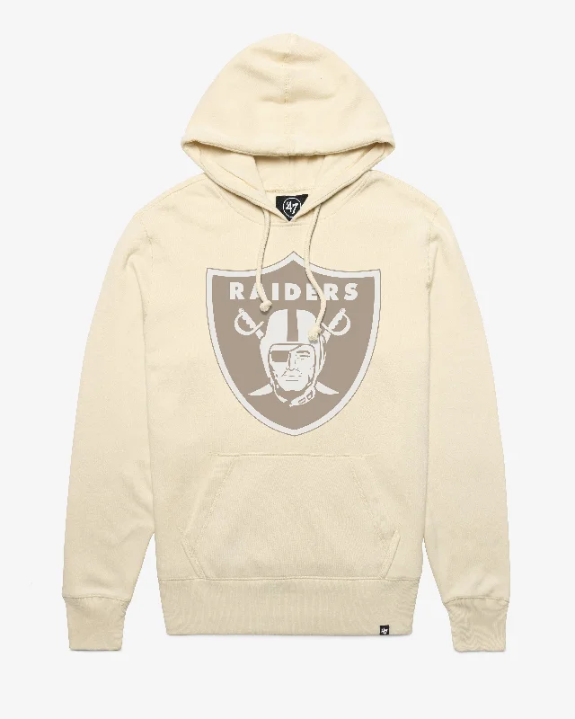 Hooded men sweatshirt with a drawstring closure LAS VEGAS RAIDERS IMPRINT '47 HEADLINE HOOD