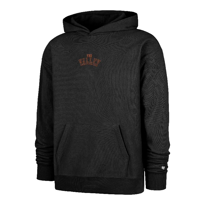 Men sweatshirt with a pocket for convenience PHOENIX SUNS CITY EDITION DOUBLE CROSSOVER '47 FOUNDATION HOOD