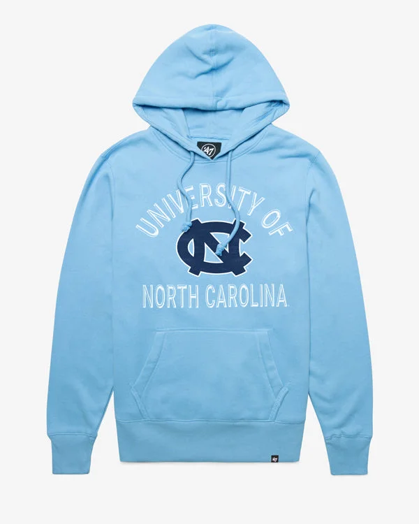 Lightweight men sweatshirt for spring and autumn NORTH CAROLINA TAR HEELS UNC PIVOTAL '47 HEADLINE HOOD