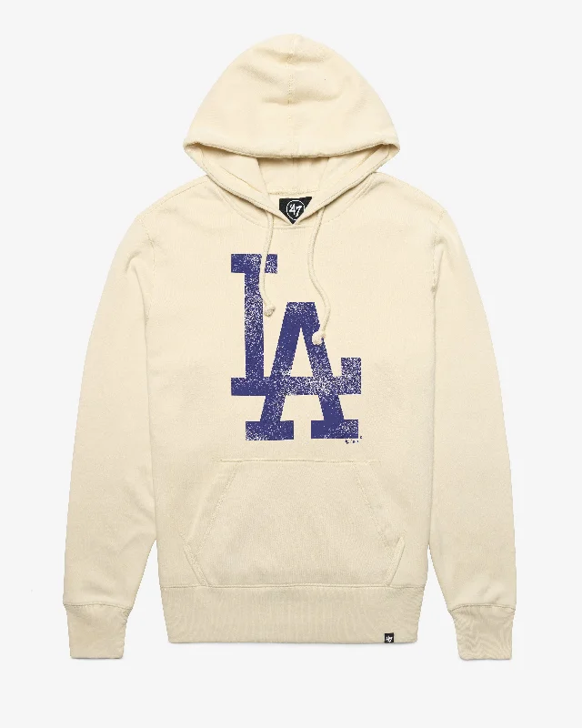 Thermal men sweatshirt for cold - weather activities LOS ANGELES DODGERS IMPRINT '47 HEADLINE HOOD