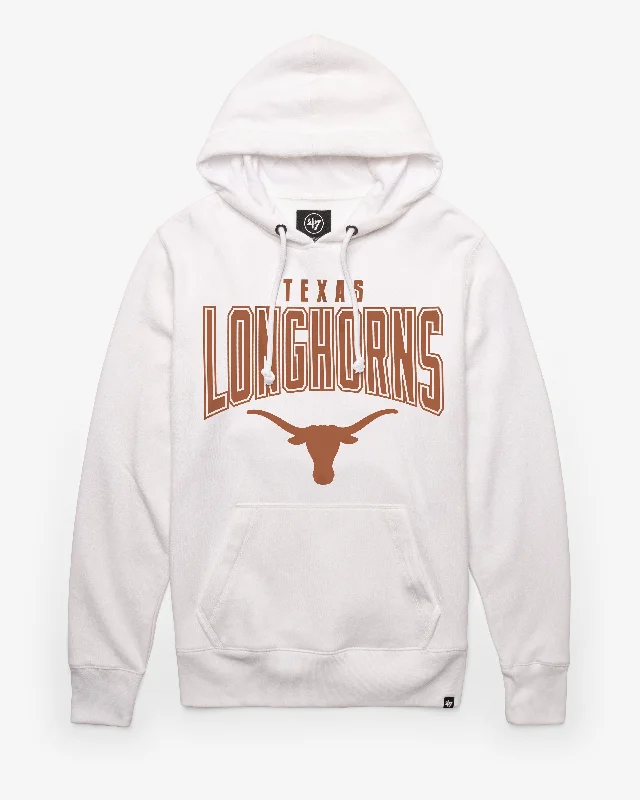 Slim - fit men sweatshirt to show off your physique TEXAS LONGHORNS TEAM ELEMENTS ARCH '47 HEADLINE HOOD