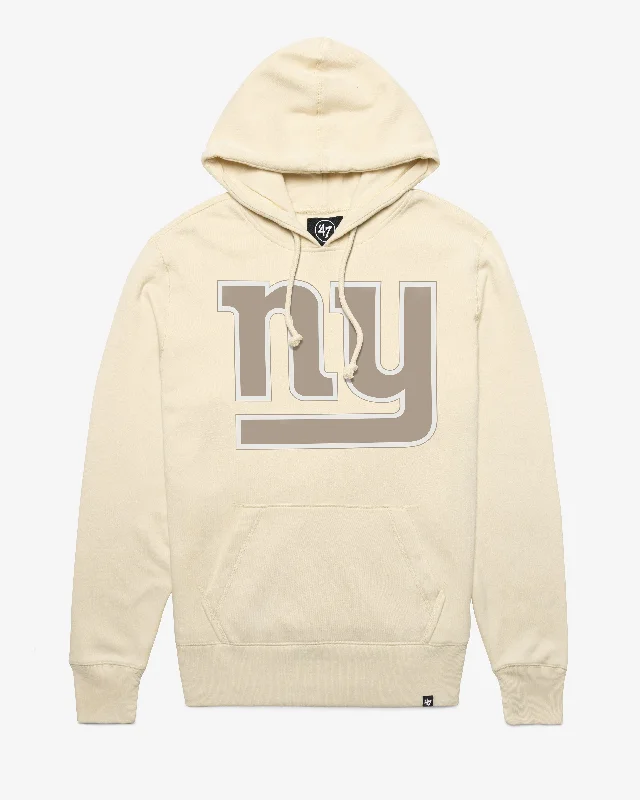 Thermal men sweatshirt for cold - weather activities NEW YORK GIANTS IMPRINT '47 HEADLINE HOOD