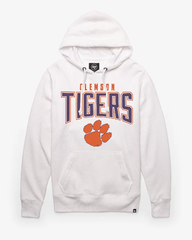 Oversized men sweatshirt for a relaxed fit CLEMSON TIGERS TEAM ELEMENTS ARCH '47 HEADLINE HOOD