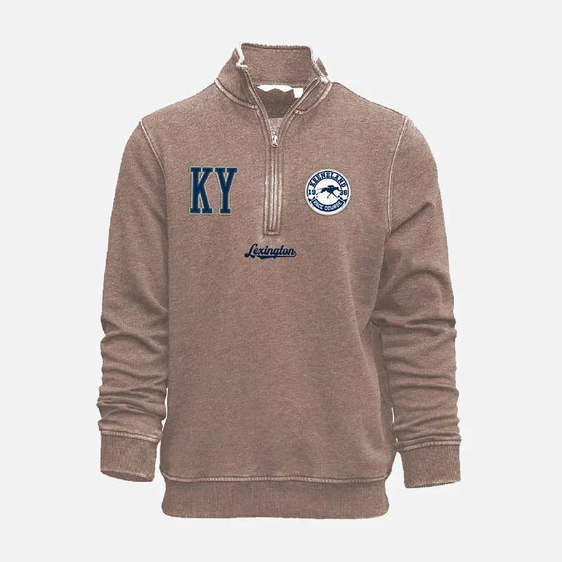 Keeneland Vintage Patches 1/4 Zip