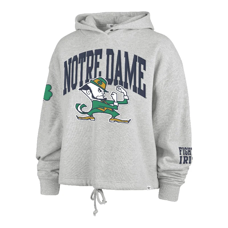 Organic cotton men sweatshirt for eco - conscious buyers NOTRE DAME FIGHTING IRISH HIGH HOPES '47 VENICE HOOD WOMENS