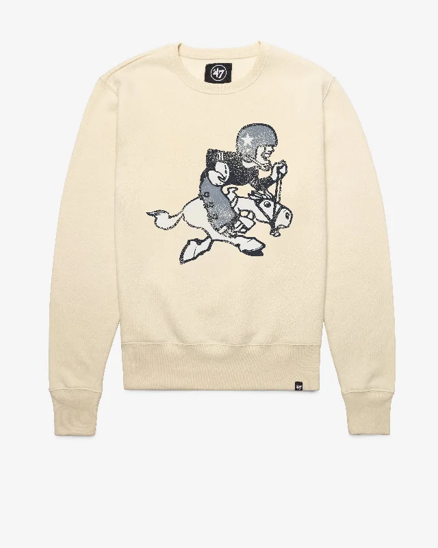 Striped men sweatshirt with a nautical theme DALLAS COWBOYS HISTORIC D IMPRINT '47 HEADLINE CREW