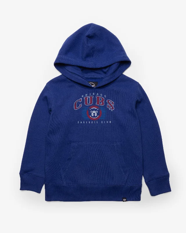 Thermal men sweatshirt for cold - weather activities CHICAGO CUBS COOPERSTOWN DOUBLE HEADER '47 HEADLINE HOOD KIDS
