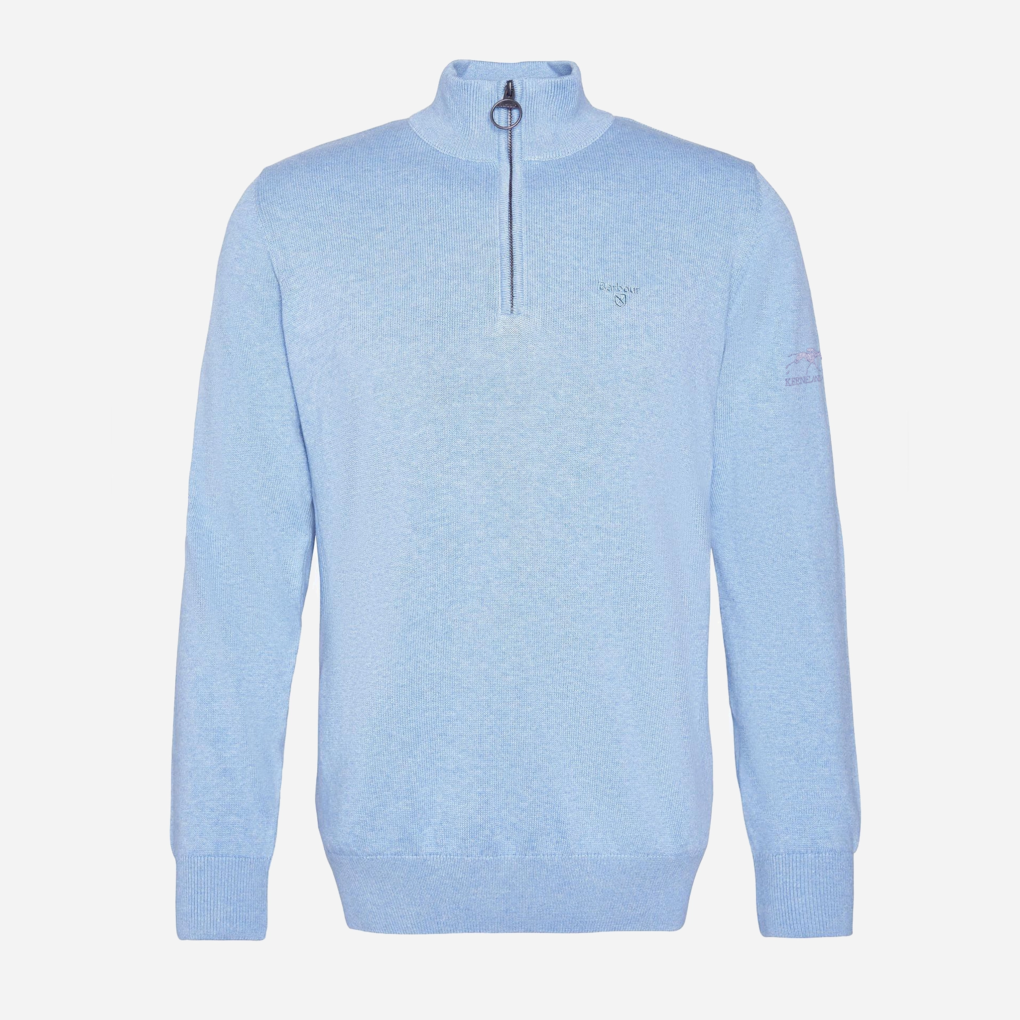 Barbour Keeneland Men's Cotton 1/2 Zip Jumper