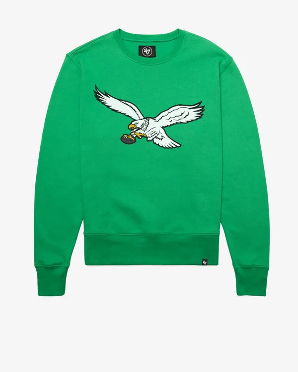 Moisture - wicking men sweatshirt for workouts PHILADELPHIA EAGLES HISTORIC IMPRINT '47 HEADLINE CREW