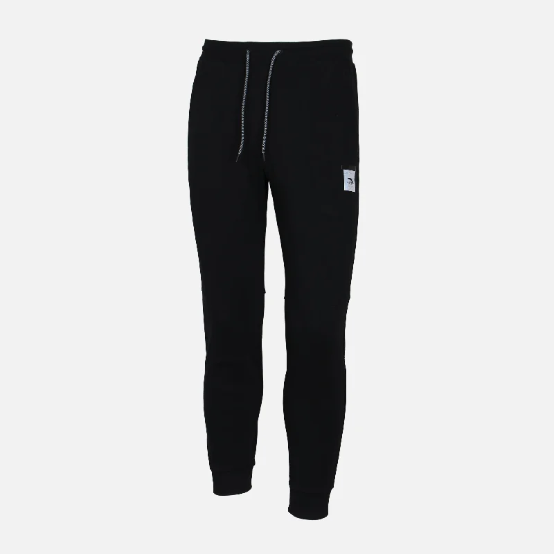 Men's zip - pocket casual canvas pants for added functionality MEN KNIT TRACK PANTS