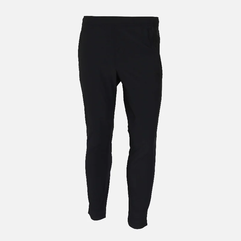 Men's wide - leg casual linen blend pants for a relaxed beachside look MEN WOVEN TRACK PANTS