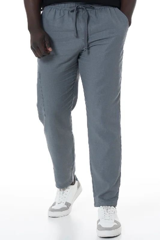 Men's camo print casual utility pants for a rugged outdoor feel Carpenter Pants _ 151662 _ Charcoal