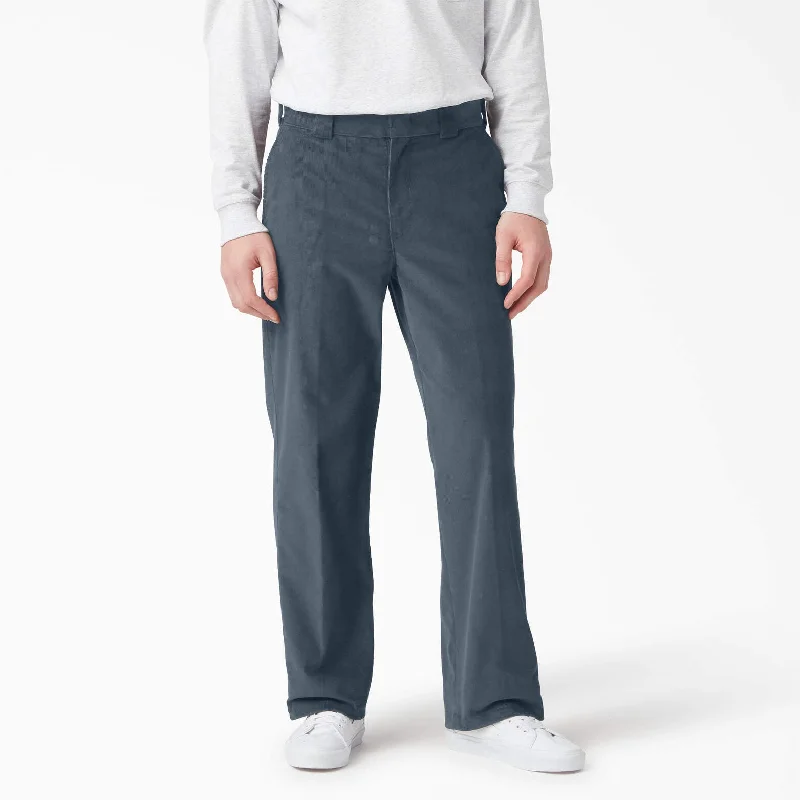 Men's side - stripe casual track pants for a sporty look Dickies Flat Front Corduroy Pants